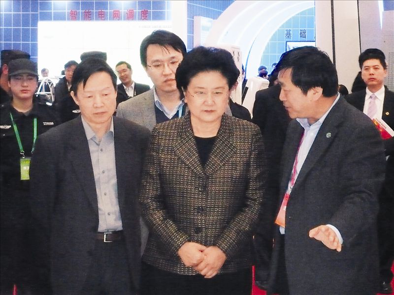 為全面總結(jié)和展示宣傳我國在“十一五”期間科技工作取得的重大成就,大力弘揚(yáng)自主創(chuàng)新精神,國家科技部、中央組織部、國家發(fā)改委、財(cái)政部和解放軍總裝備部等單位牽頭組織的以“創(chuàng)新驅(qū)動(dòng)、跨越發(fā)展”為主題的“十一五”國家科技重大成就展覽會(huì),3月8日,在國家會(huì)議中心隆重開幕。全國政協(xié)副主席、致公黨中央主席、科學(xué)技術(shù)部部長萬鋼主持開幕式,中央組織部、國家發(fā)改委、財(cái)政部和解放軍總裝備部等單位領(lǐng)導(dǎo)應(yīng)邀出席。中共中央政治局委員、國務(wù)委員劉延?xùn)|在萬鋼的陪同下,來到有色行業(yè)展位,并仔細(xì)地觀看了模型。此次展覽會(huì)上,電解鋁行業(yè)在技術(shù)進(jìn)步和技術(shù)創(chuàng)新方面取得的成就,還得到了科技部有關(guān)領(lǐng)導(dǎo)的充分肯定。此外,東營方圓有色金屬有限公司與中國恩菲工程技術(shù)有限公司等單位承擔(dān)的國家科技支撐計(jì)劃項(xiàng)目“吹氧造锍多金屬捕集技術(shù)”也參加了展覽。