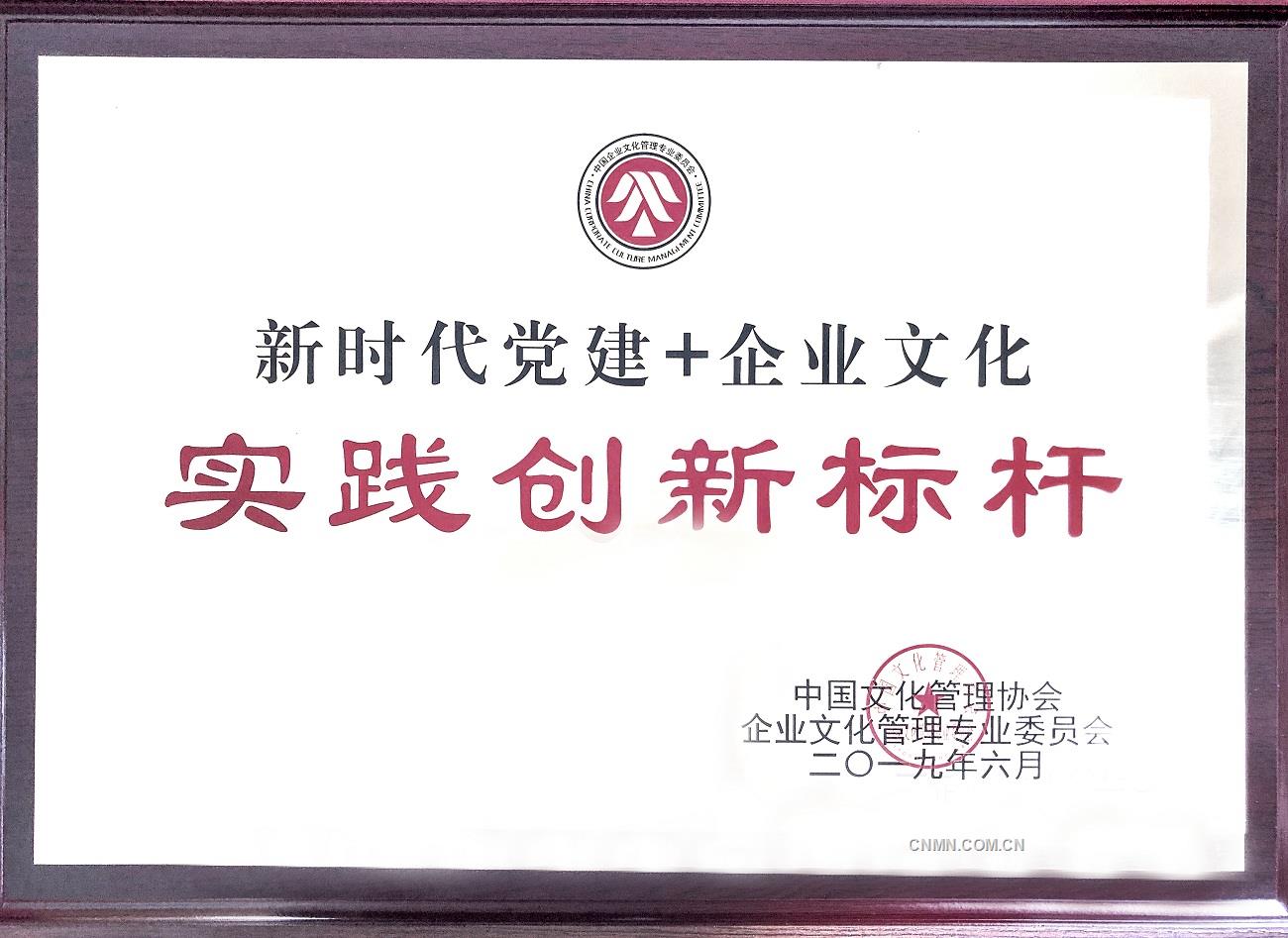 黨建+企業(yè)文化實(shí)踐創(chuàng)新標(biāo)桿